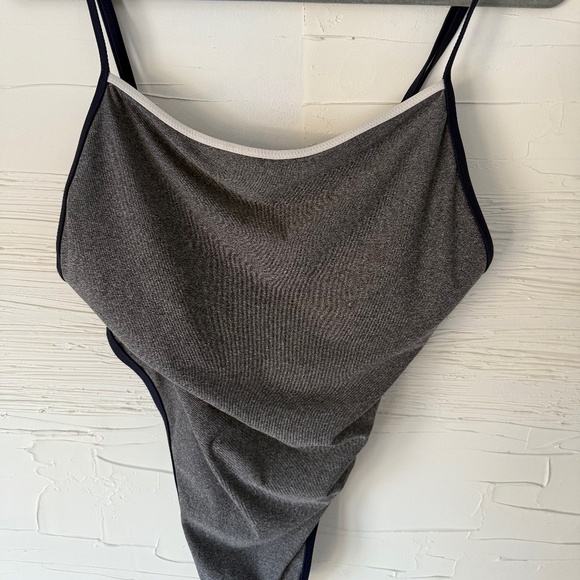 Aerie Swimsuit | Grey | Size Large - Picture 3 of 6